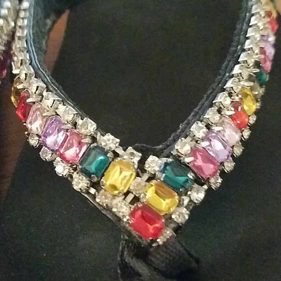 Corky's Rhinestone Multicolored 0.5" Heel - Picture 2 of 3